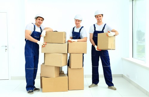 Careful packing and protection for fragile items during a Harlington move