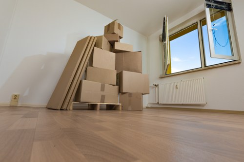 About Us Man With Van Harlington highlighting dependable local moving solutions