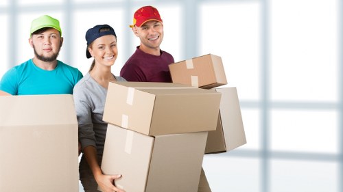Worker assessing a moving task and identifying hazards