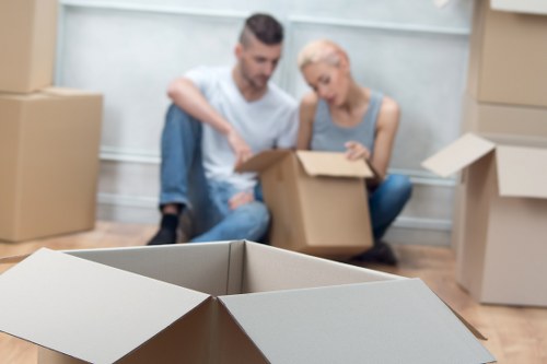Local furniture pick-up for a Harlington home with access considerations