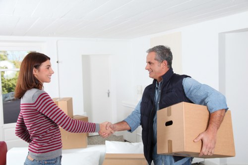 Local movers handling a residential relocation in Harlington