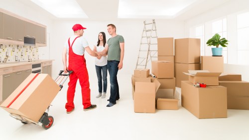 Truck hire for furniture and household removals in Harlington
