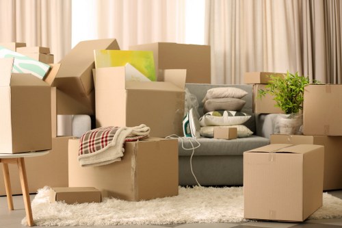 Local removal van for residential and business moves in Harlington