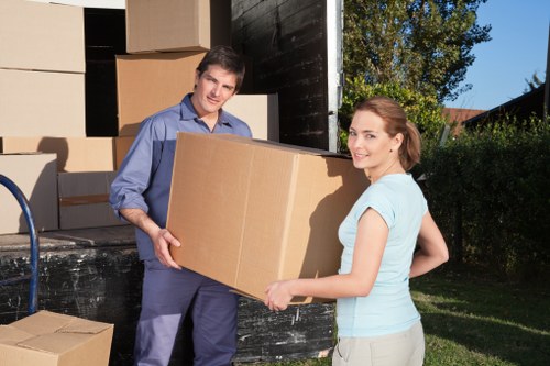 Harlington van service handling careful transport and organized loading